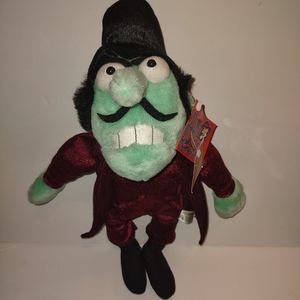 Snidely whiplash plush doll